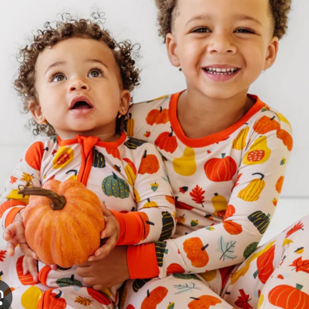 💤Little Sleepies Autumn Harvest Zippy